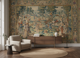 Orient Tapestry - Grasscloth Wallpaper