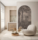 Peel and Stick Arch Wallpaper Decal - palm reverie