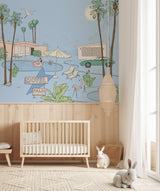 Tropisch Behang - Palm Springs