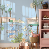 Tropisch Behang - Palm Springs