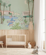 Tropisch Behang - Palm Springs