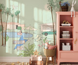 Tropisch Behang - Palm Springs