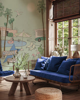 Tropisch Behang - Palm Springs