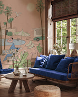 Tropisch Behang - Palm Springs