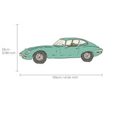 Single Wall Decal - Palm Spring Car Annet Weelink Design
