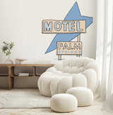 Single Wall Decal - Palm Spring Motel Sign Annet Weelink Design
