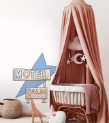 Autocollant mural séparé - Panneau du Palm Spring Motel