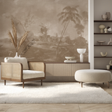 Past Story - Grasscloth Wallpaper