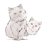 Single Wall Decal - Pet's Picnic Cat