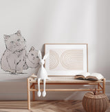 Single Wall Decal - Pet's Picnic Cat
