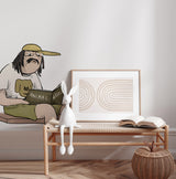 Autocollant mural séparé - Pet's Picnic Homme