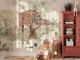 Wallpaper Sample - Pet's Picnic Annet Weelink Design