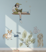 Wall Decal Set - Pet's Picnic