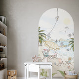 Peel and stick Arch Wallpaper Decal - Playa Annet Weelink Design