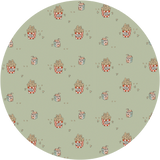 Round wall sticker - Popcorn Annet Weelink Design