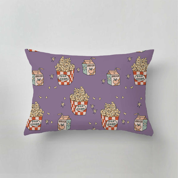 Outdoor Pillow - Popcorn Purple