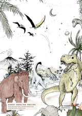 Dinosaurus Behang - Prehistoric