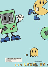 Muestra de papel pintado - Retro Arcade