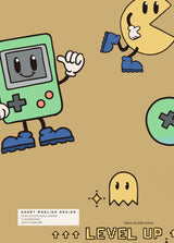 Muestra de papel pintado - Retro Arcade