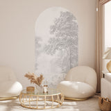 Peel and Stick Arch Tapete Dekor - Romantic Garden