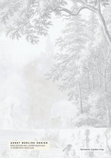 Landschap Behang - Romantic Garden