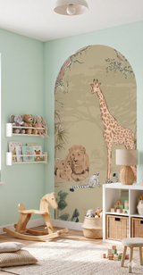 Peel and Stick Arch Wallpaper Decal - Safari Mooz