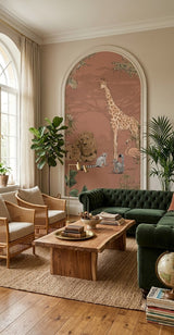 Peel and Stick Arch Wallpaper Decal - Safari Mooz