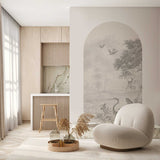 Selbstklebendes Bogendekor für Wände - Scenic Landscape