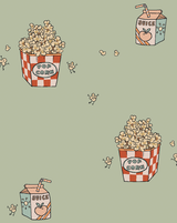 Behang op rol - Popcorn