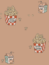 Behang op rol - Popcorn