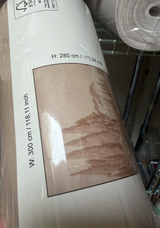 Carta da parati Toscany Terra larghezza 300cm x altezza 280cm - Carta opaca - seconda possibilità