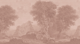 Wallpaper Misty Dreamwood Soft Terra - 500cm width x 280cm height - mat papier - second chance - opened packaging