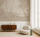 Landschap Behang - Serene Glade