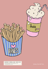 Behang Sample - Shakey Fries