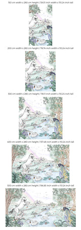 Unicorn Wallpaper - Enchanted Unicorns Annet Weelink Design