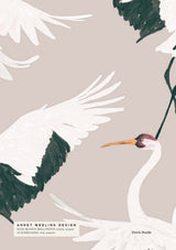 Wallpaper Sample - Stork Annet Weelink Design