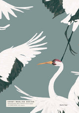 Wallpaper Sample - Stork Annet Weelink Design