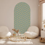 Calcomanía de Papel Tapiz Papel pintado en Forma de Arco - Straw Berry