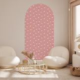 Calcomanía de Papel Tapiz Papel pintado en Forma de Arco - Straw Berry