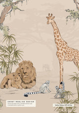 Behang Sample - Safari Mooz