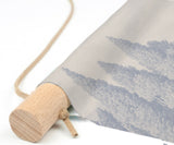 Textielposter - Toscany blauw