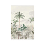 Mini poster A5 - Tropical Wilderness Beige Green Annet Weelink Design