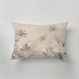 Sustainable decorative pillow with exclusive print design