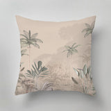 Sustainable decorative pillow with exclusive print design