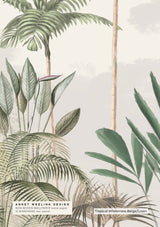 Jungle Wallpaper - Tropical Wilderness Annet Weelink Design