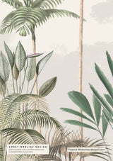 Jungle Wallpaper - Tropical Wilderness Annet Weelink Design