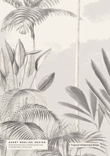 Jungle Wallpaper - Tropical Wilderness Annet Weelink Design