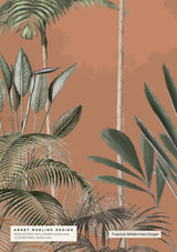 Jungle Wallpaper - Tropical Wilderness Annet Weelink Design