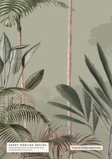 Jungle Wallpaper - Tropical Wilderness Annet Weelink Design