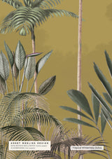 Wallpaper Sample - Tropical Wilderness Annet Weelink Design